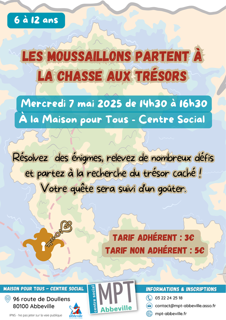 Après-midis ludiques en famille : les petits moussaillons à la recherche du trésor