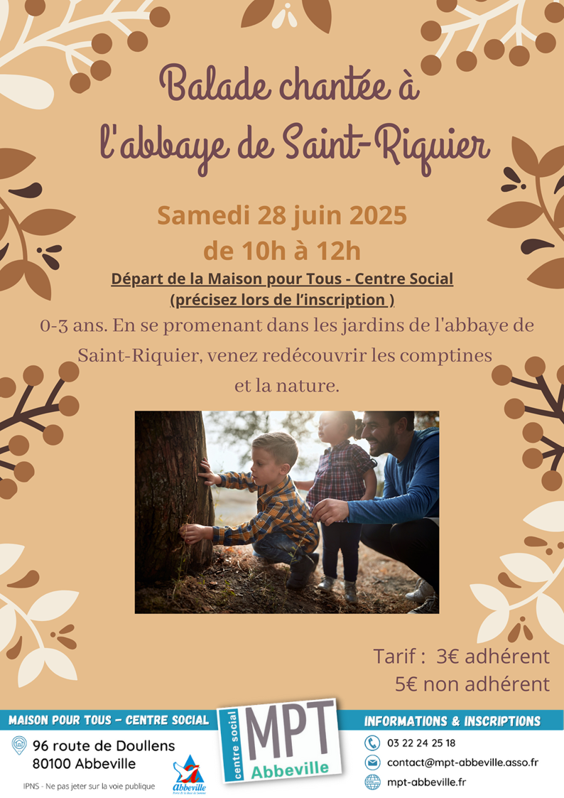 Balade chantée à l'Abbaye de Saint-Riquier