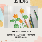 Atelier d'aquarelle : les fleurs