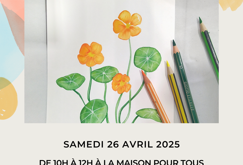 RC01-Aquarelle les fleurs