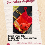 Couture : sac cabas de plage