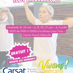 Vivons retraite : gym adaptée, bougez tout en douceur !