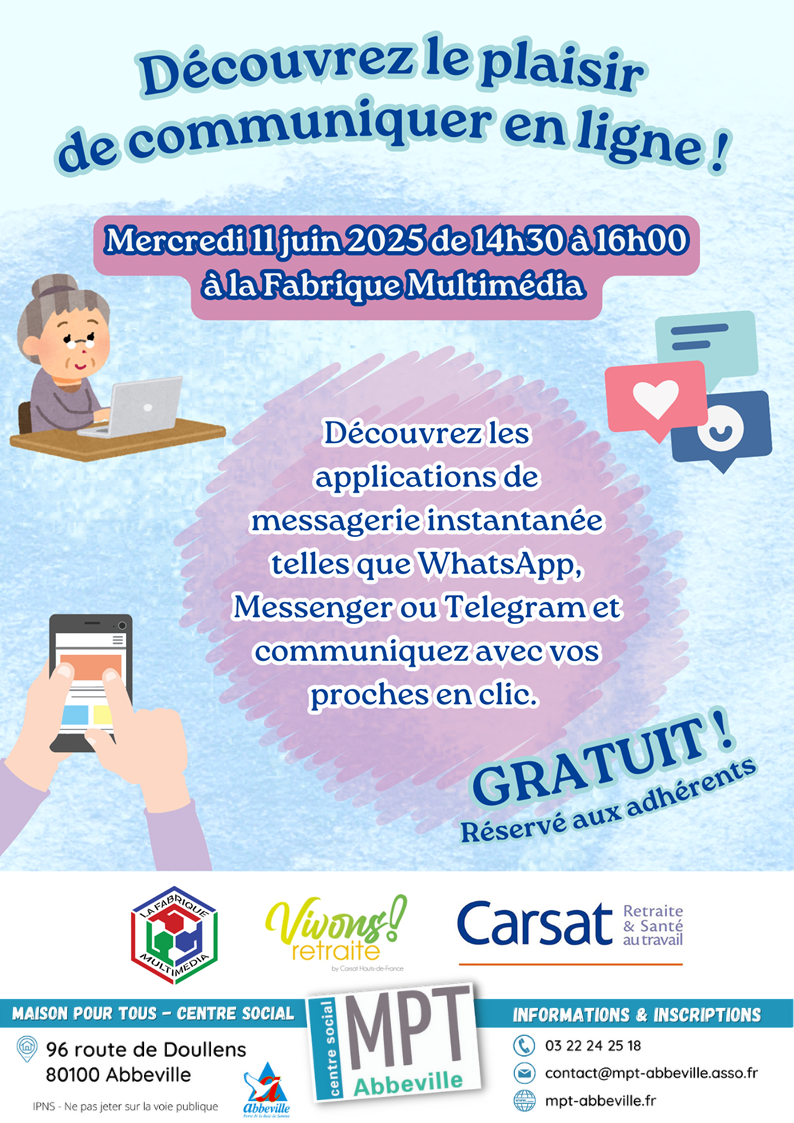 Vivons retraite : les applications de messagerie instantanée