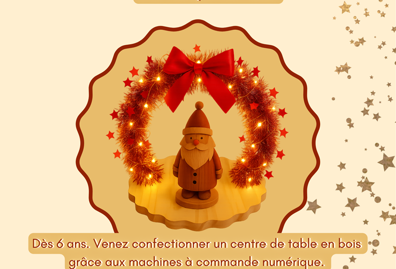 01-Toutes générations - confection d'un centre de table en bois