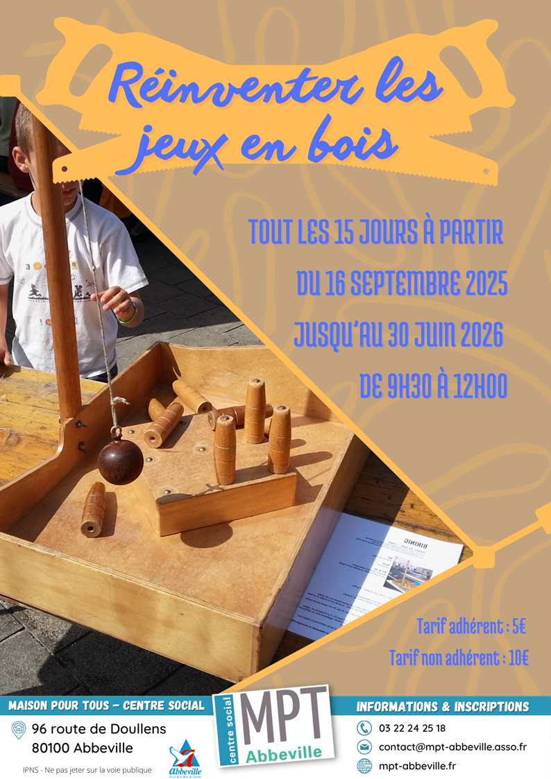 Le laboratoire des possibles : réinventer les jeux en bois