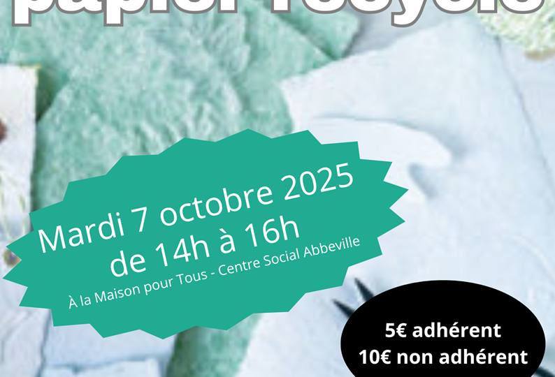 03-Fabrication de papier recyclé