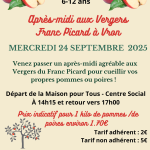 Après-midi aux vergers du Franc Picard à Vron