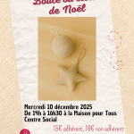 Couture : boule ou étoile de Noël