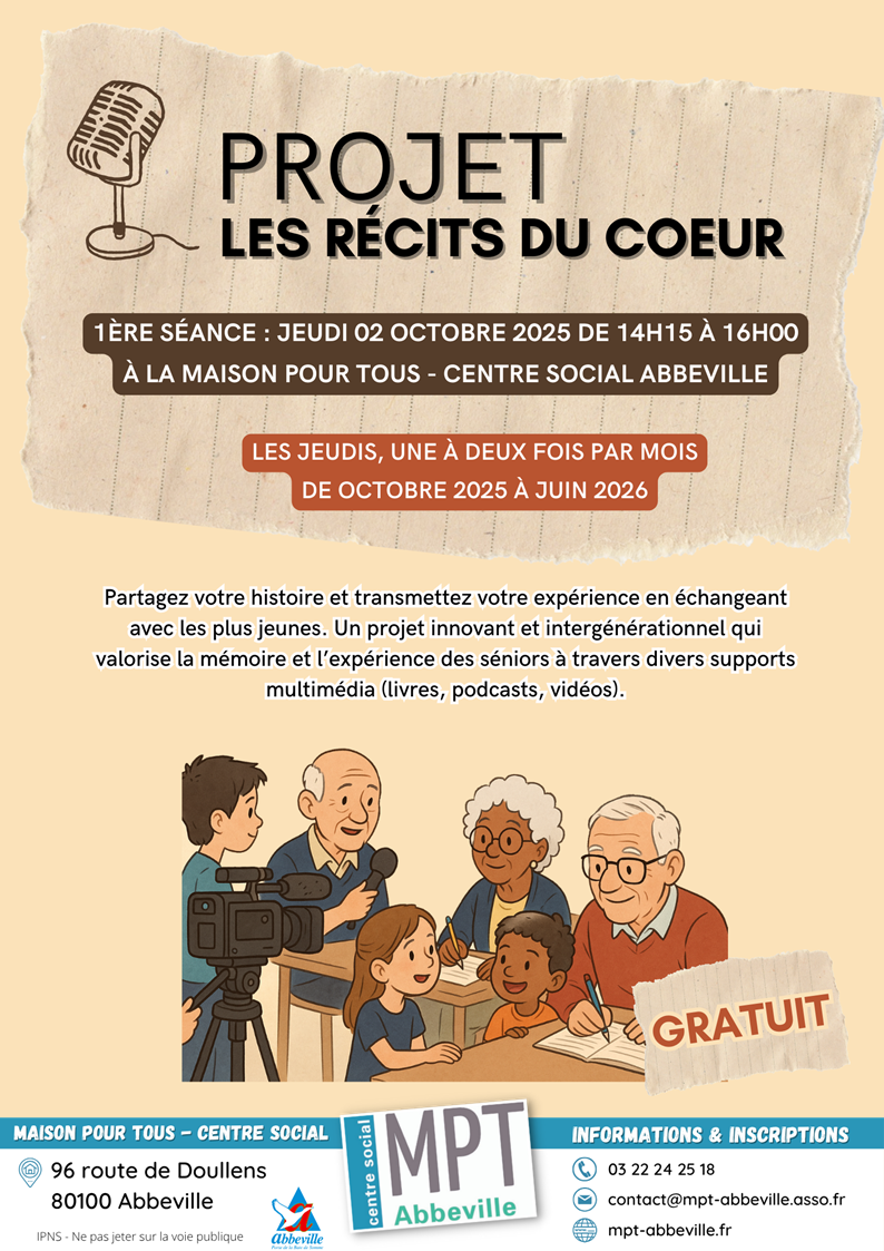 Projet "les récits du cœur"