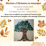 Boutons d'automne en mosaïque