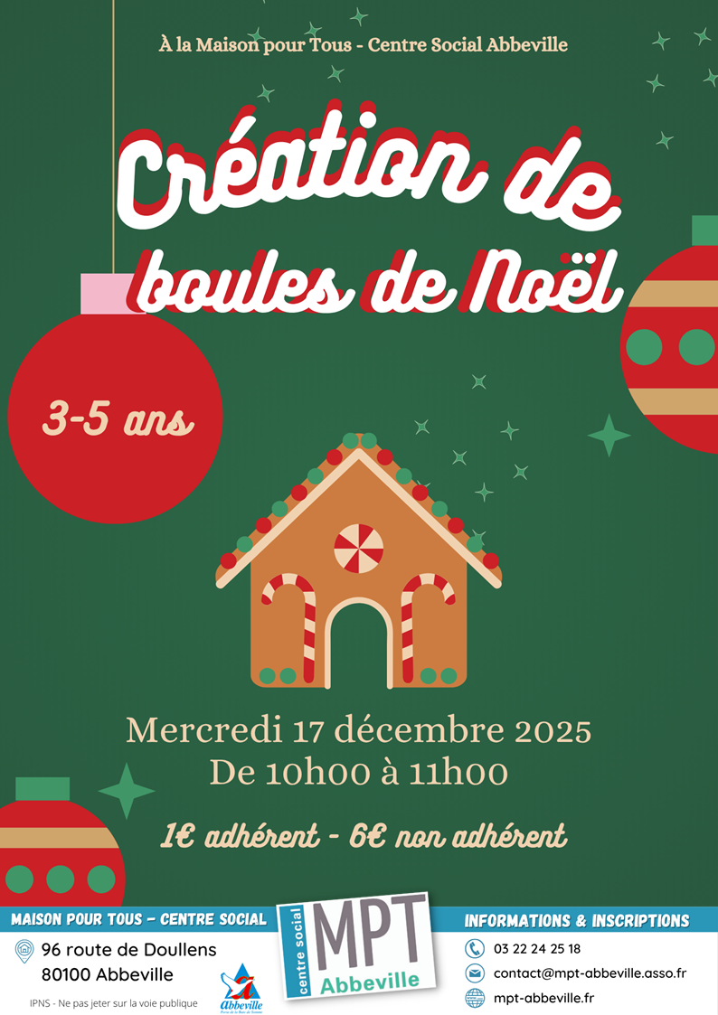 Création de boules de Noël