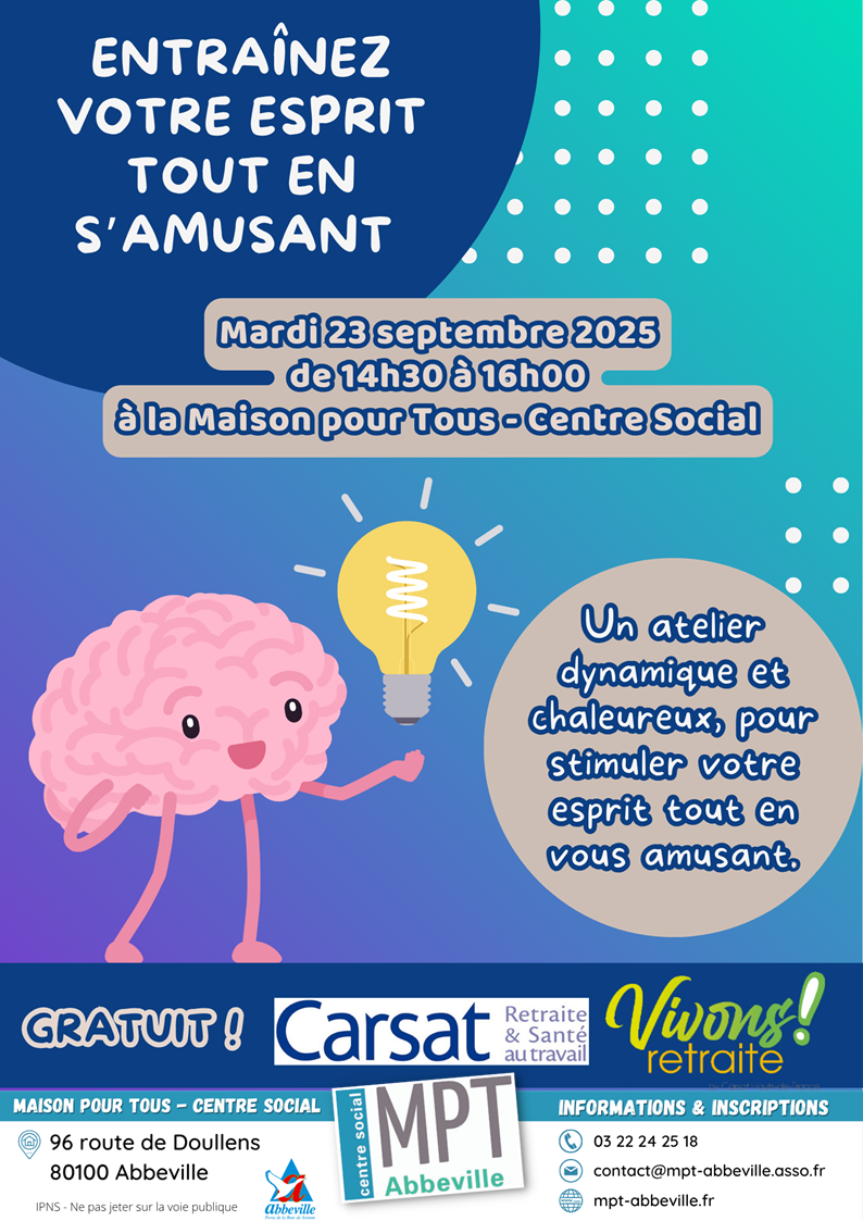 Vivons retraite - Entraînez votre esprit tout en vous amusant