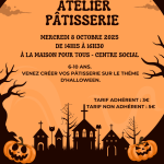 Atelier pâtisseries autour d'Halloween
