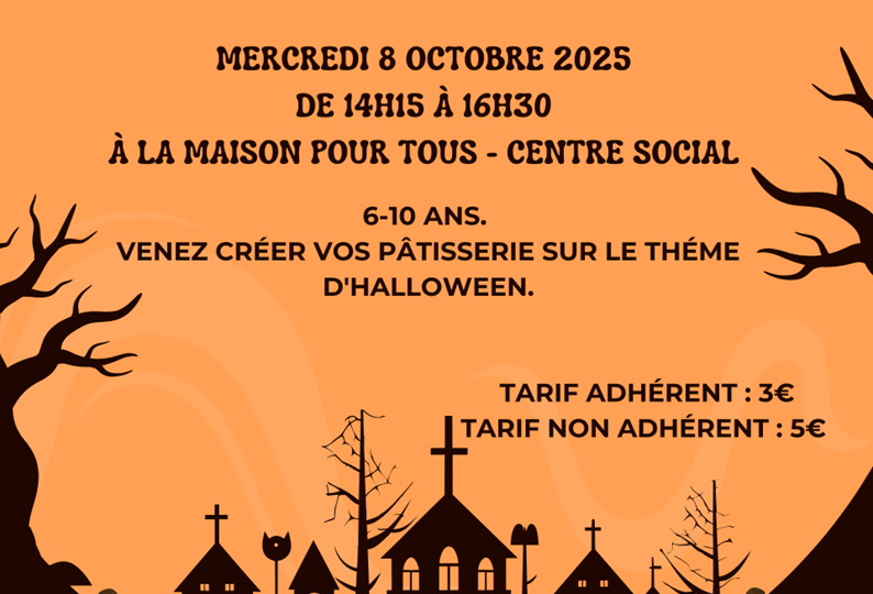 08-Atelier pâtisseries autour d'Halloween