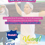 Vivons retraite - gym adaptée : bougez tout en douceur