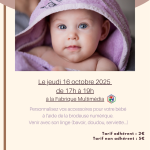 Broderie pour mon bébé