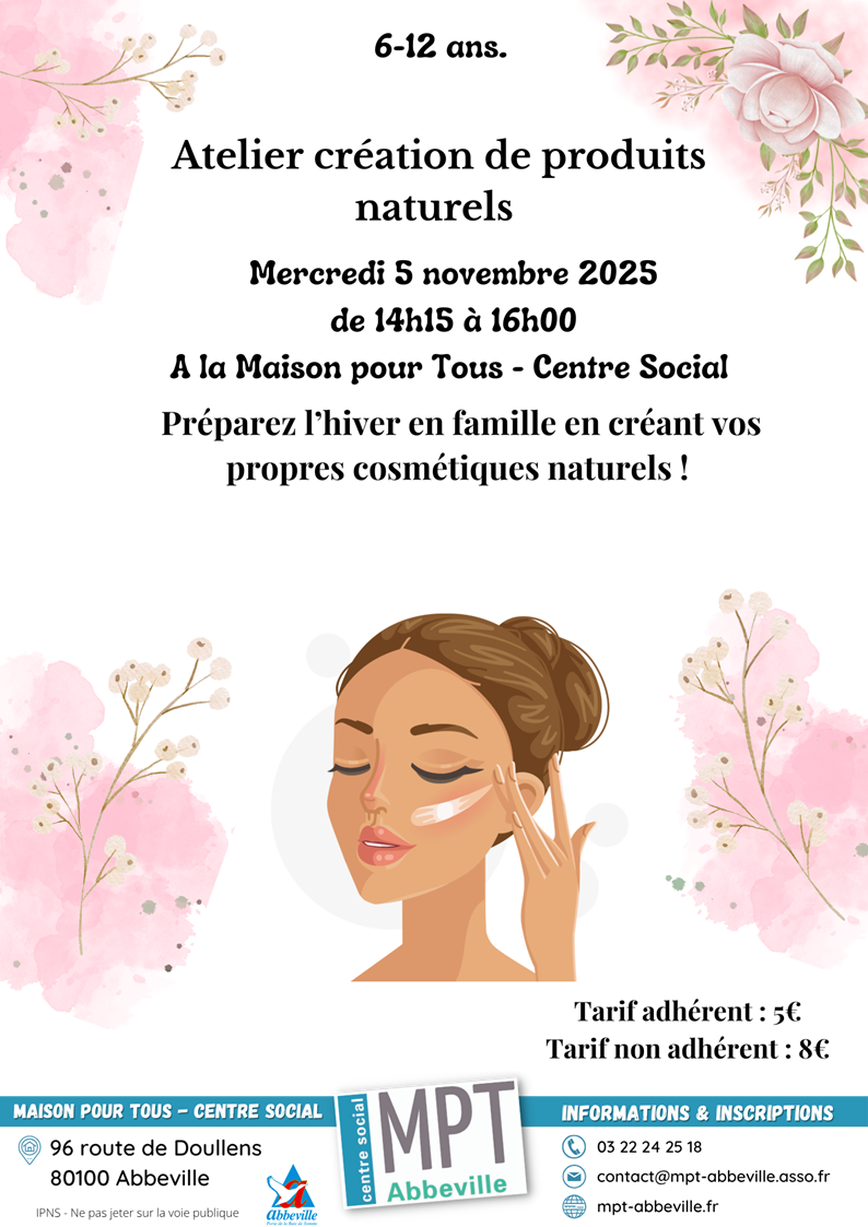 Création de produits naturels