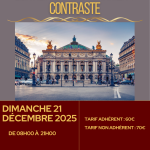Sortie à l'Opéra Garnier : Contraste