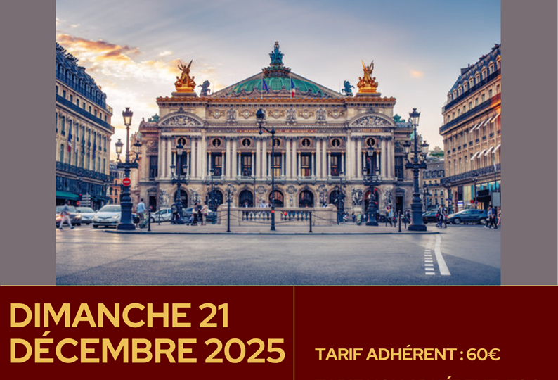13-Sortie à l'opéra Garnier