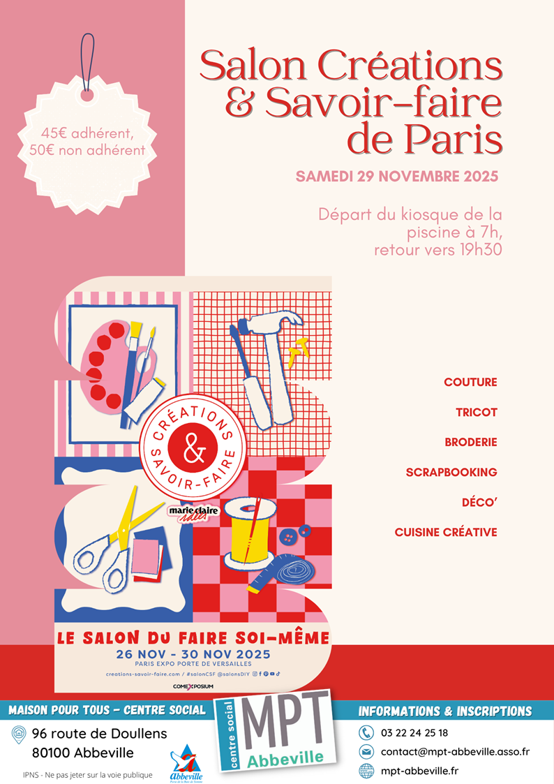 Sortie : Salon création & savoir-faire de Paris