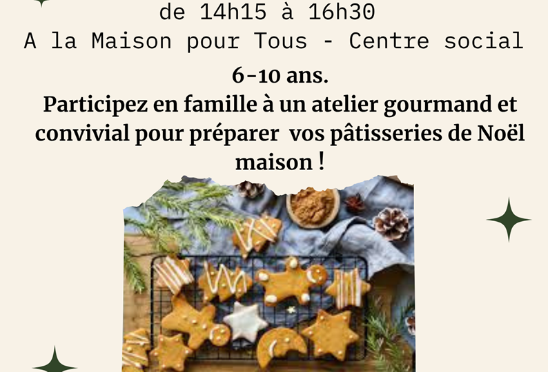 19-Atelier pâtisseries de Noël en famille