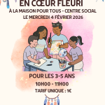 Attrape-rêves en cœur fleuri