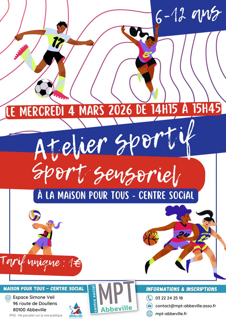Atelier sportif : sport sensoriel