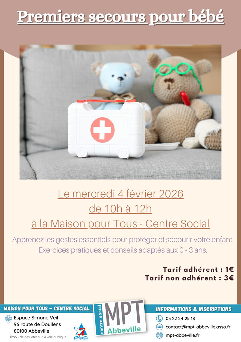 Premiers secours pour bébé
