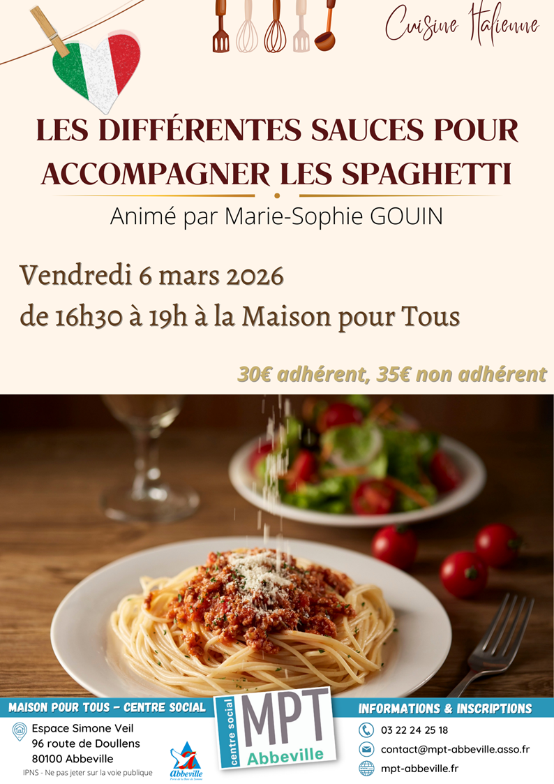 Cuisine italienne : les différentes sauces pour accompagner les spaghetti