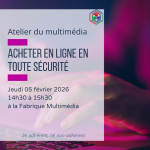 Atelier du multimédia : acheter en ligne en toute sécurité