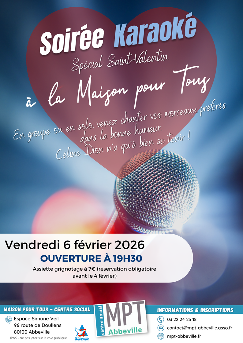 Soirée Karaoké spécial Saint-Valentin
