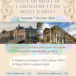 Visite du Musée de l'Orangerie et du Musée d'Orsay