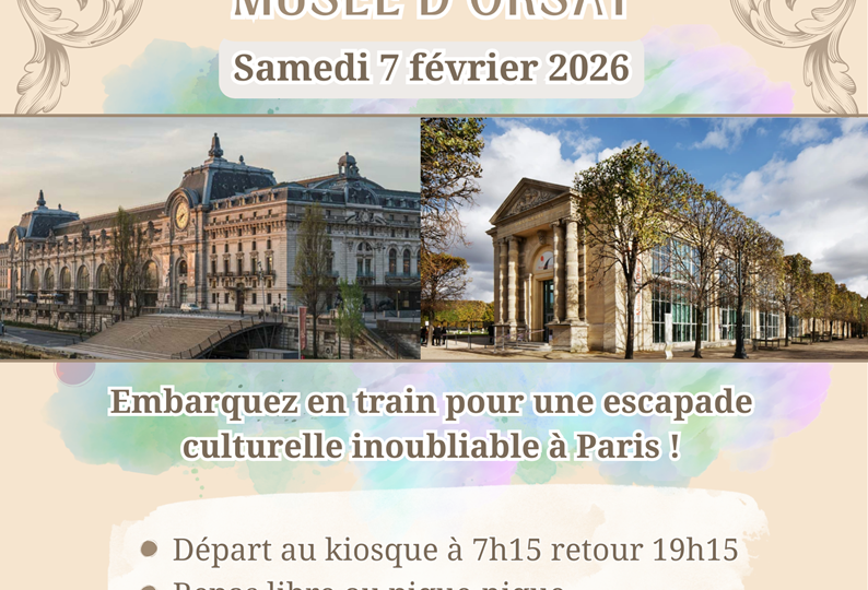 14-Visite du musée de l'orangerie et du musée d'orsay