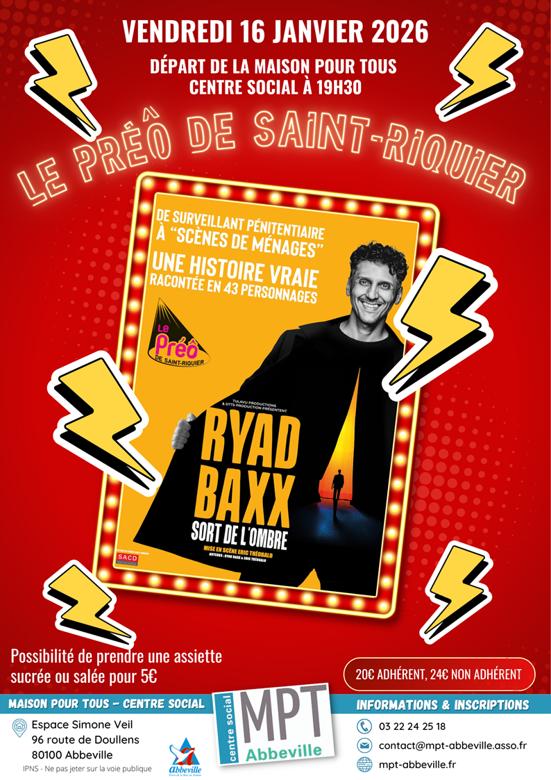 Le PréÔ de Saint-Riquier : Ryad Baxx sort de l'ombre