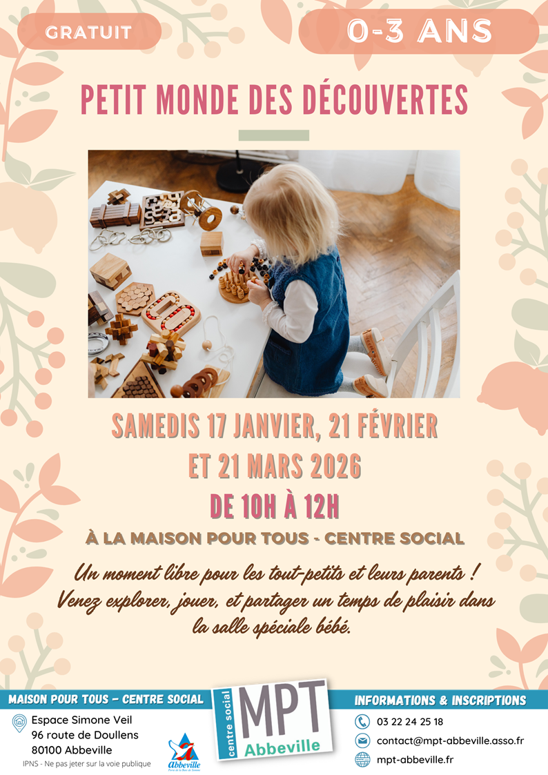 Parents enfants : petit monde des découvertes