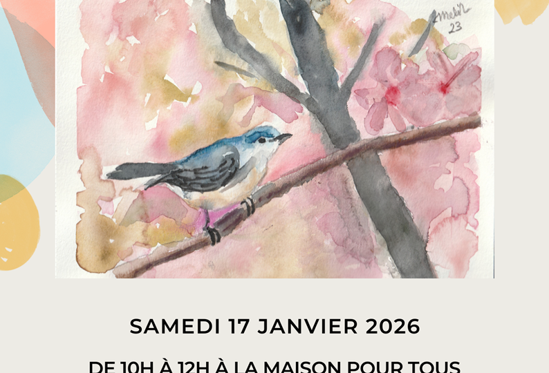 19-Atelier d'aquarelle - oiseaux