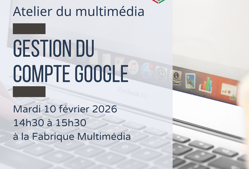 19-Atelier du multimédia - gestion du compte Google
