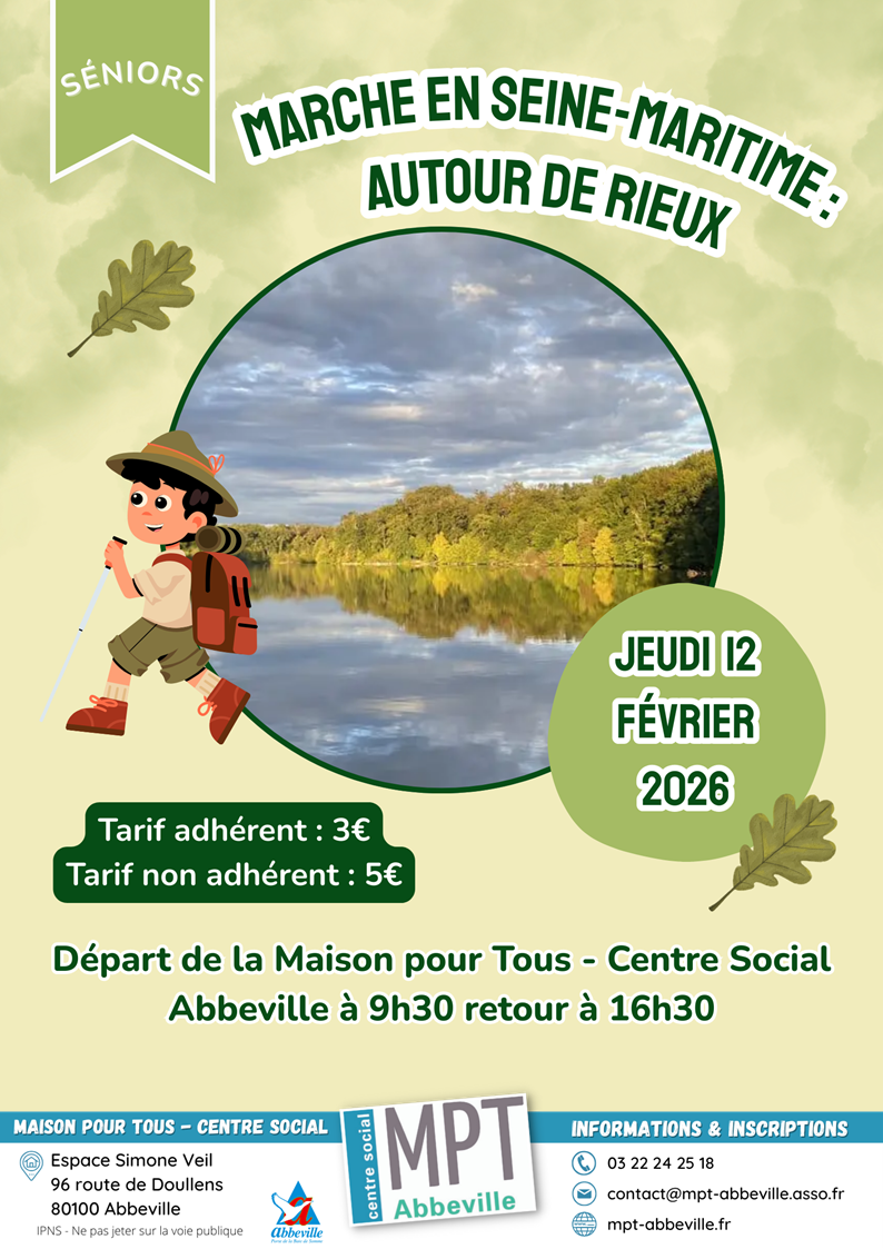 Marche en Seine-Maritime : autour de Rieux