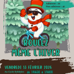 Cycle Solidaire : roulez en hiver