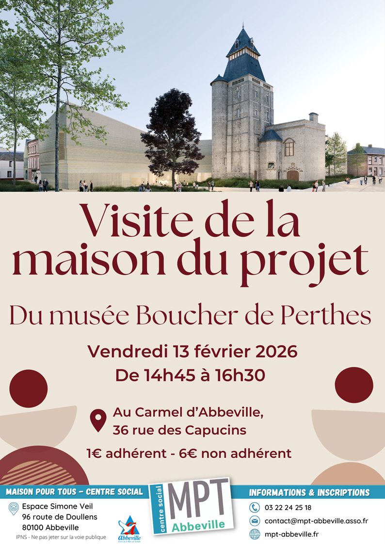 Visite de la maison du projet