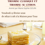 Cuisine italienne : tiramisu classique et tiramisu au citron