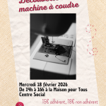 Découverte de la machine à coudre