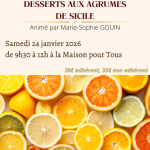 Cuisine italienne : dessert aux agrumes de Sicile