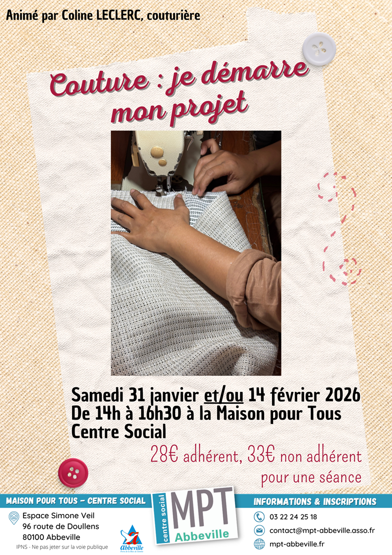 Couture : je démarre mon projet