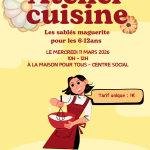 Atelier cuisine : les sablés marguerites