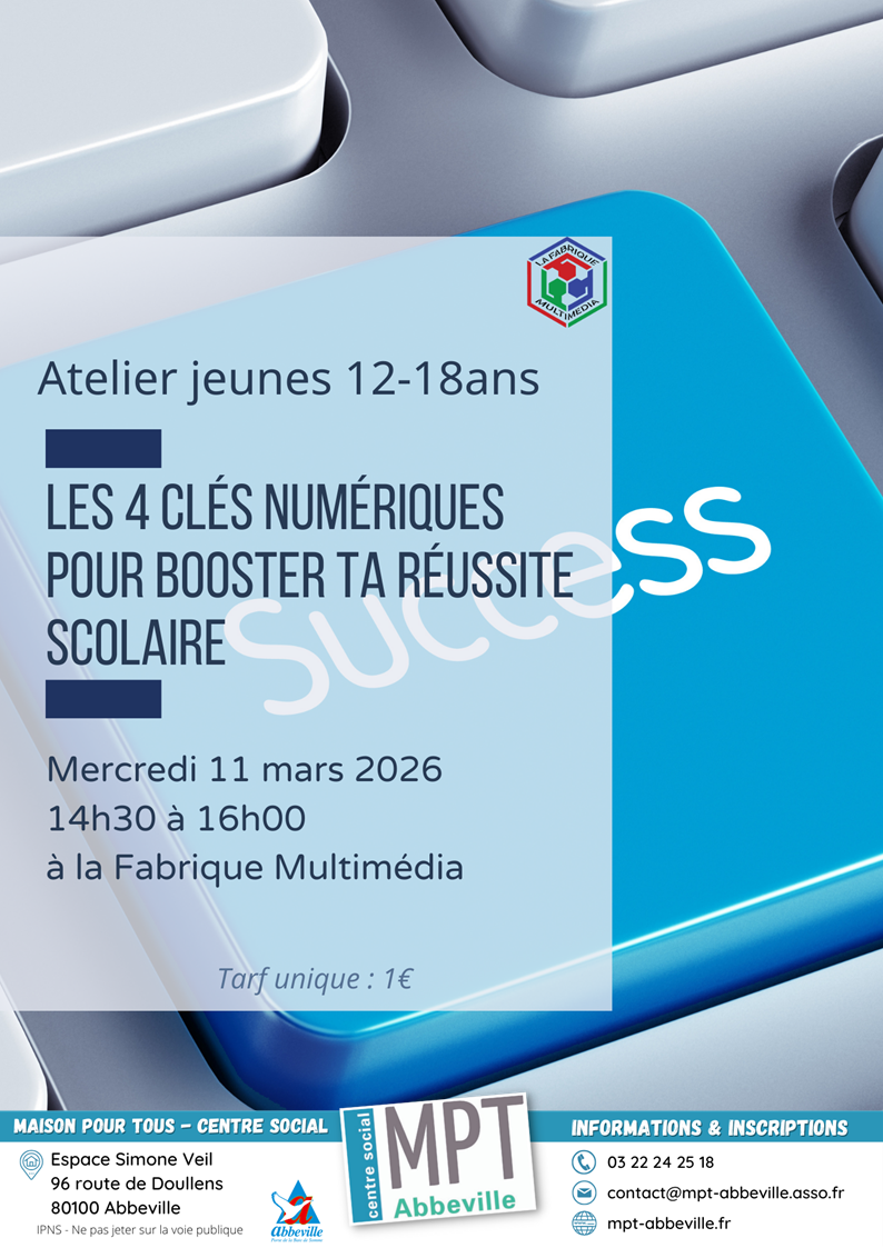 Les 4 clés numériques pour booster ta réussite scolaire
