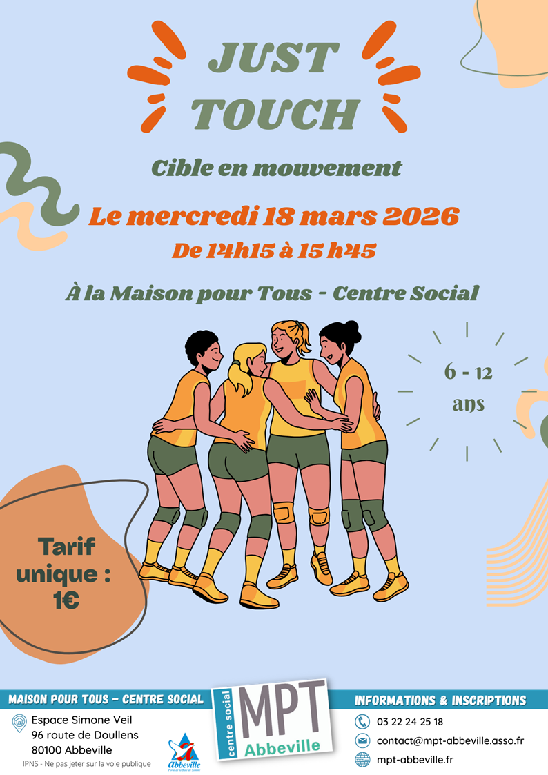 Atelier sportif : just touch - cible en mouvement