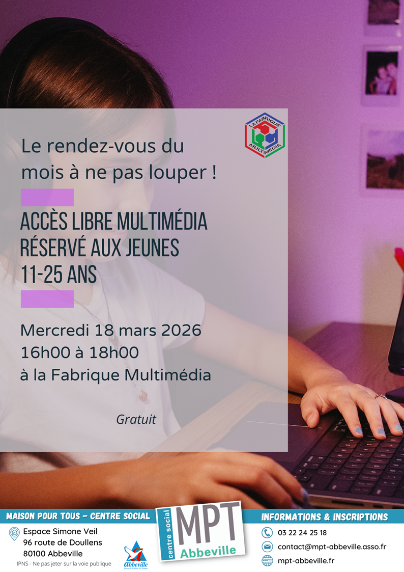 Accès libre spécial jeunes