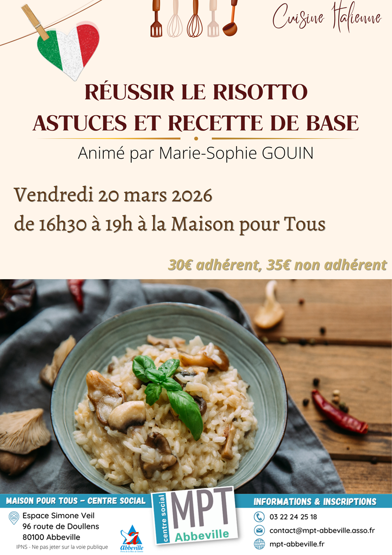 Cuisine italienne : réussir le risotto - astuces et recette de base