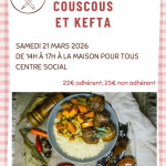Cuisine du monde : couscou et kefta
